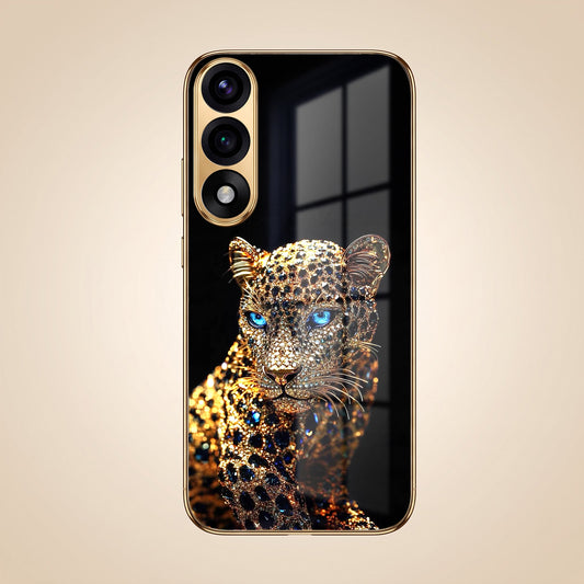 Oneplus Nord 5 5G Panther Gold Electroplated Glass Phone Back Case