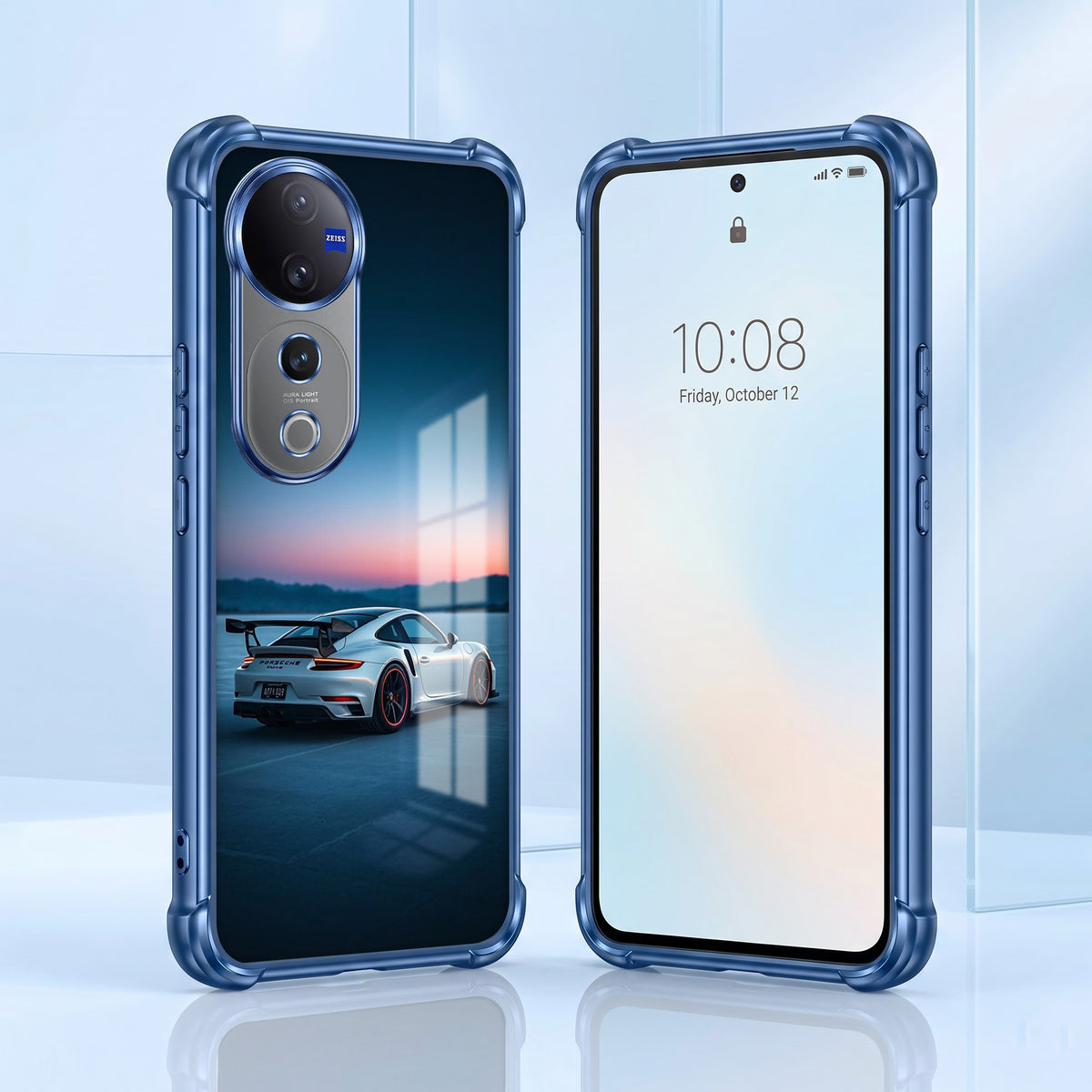 Vivo V40 Pro 5G Porsche  Airbags Printed Back Case