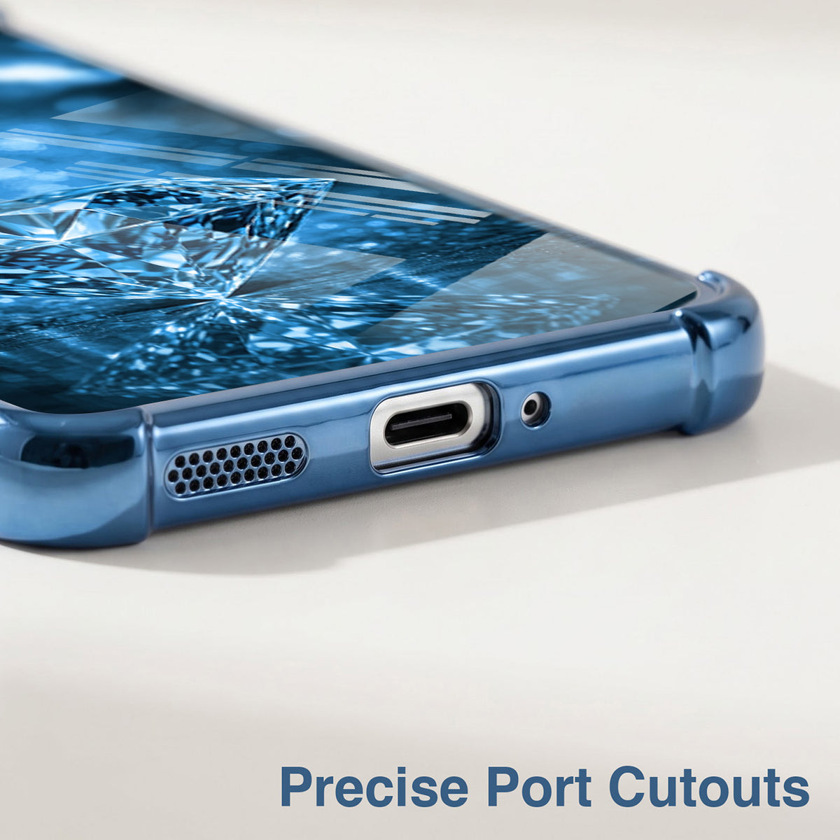 Oppo F29 5G Blue Diamond Airbags Printed Back Case