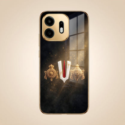 OnePlus N6 5G Royal Heritage Edition Gold Electroplated Glass Phone Back Case
