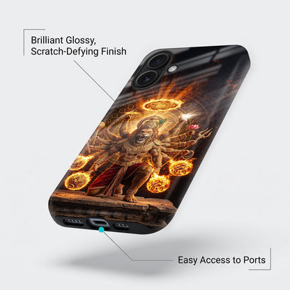 iPhone 16 5G Lord Narasimha Protective Cases