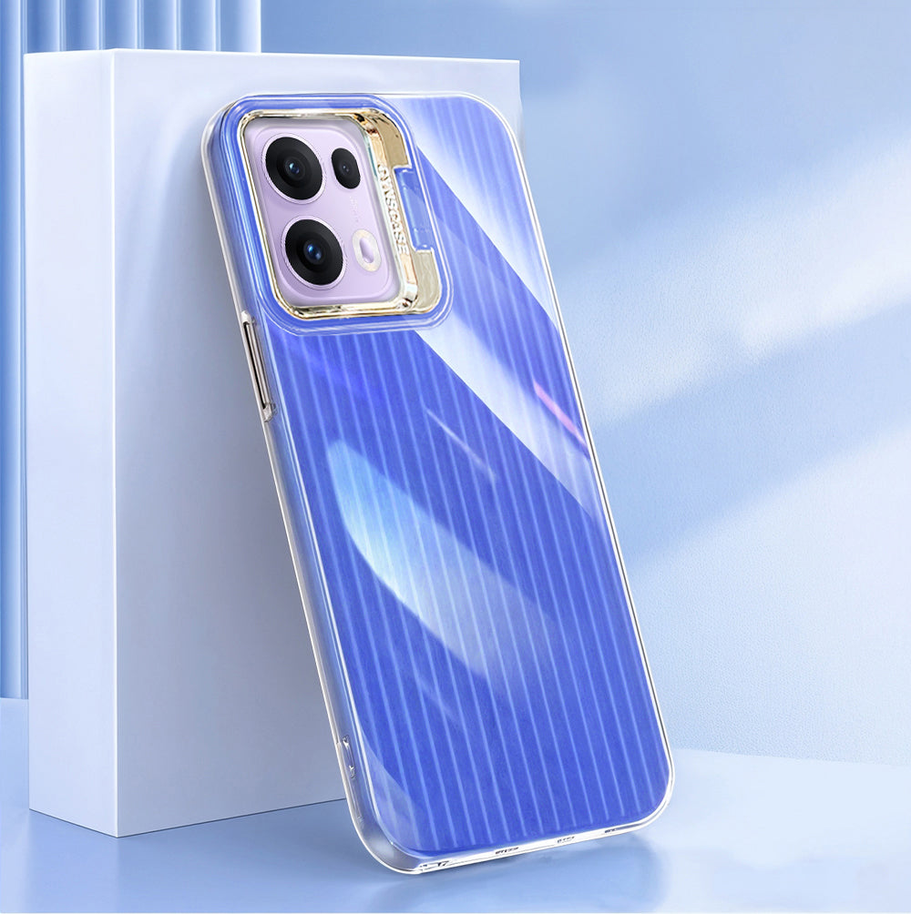 Oppo Reno13 Pro 5G Luxury Dual Layer Hybrid Camera Ring Stand Case