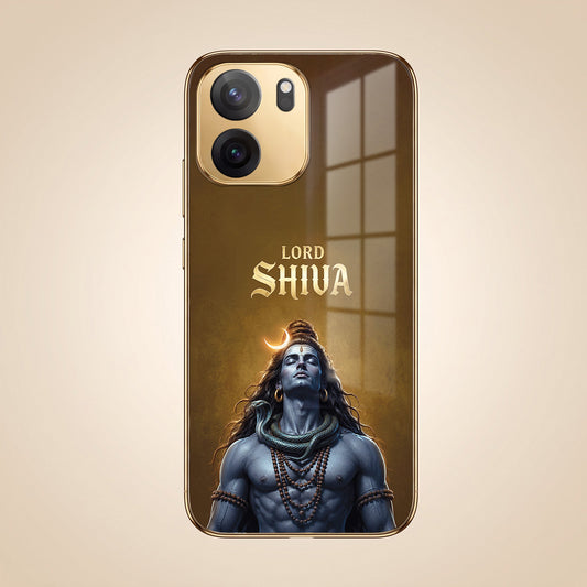 OnePlus Nord CE6 5G Lord Shiva Gold Electroplated Glass Phone Back Case