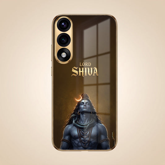 OnePlus Nord 5 5G Lord Shiva Gold Electroplated Glass Phone Back Case