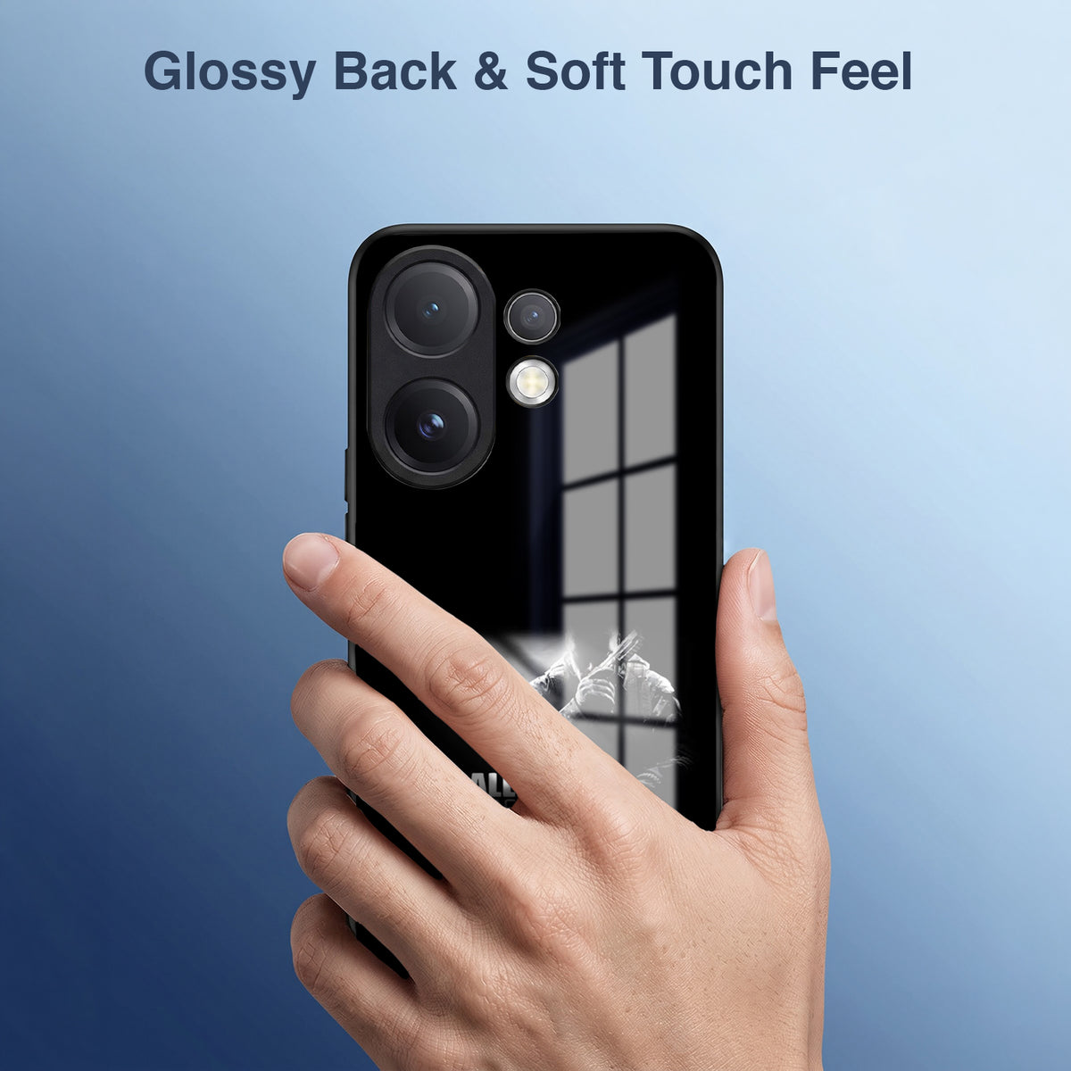 Vivo V60 5G Premium Acrylic Shockproof Glass Back Case (Gamer Edition)