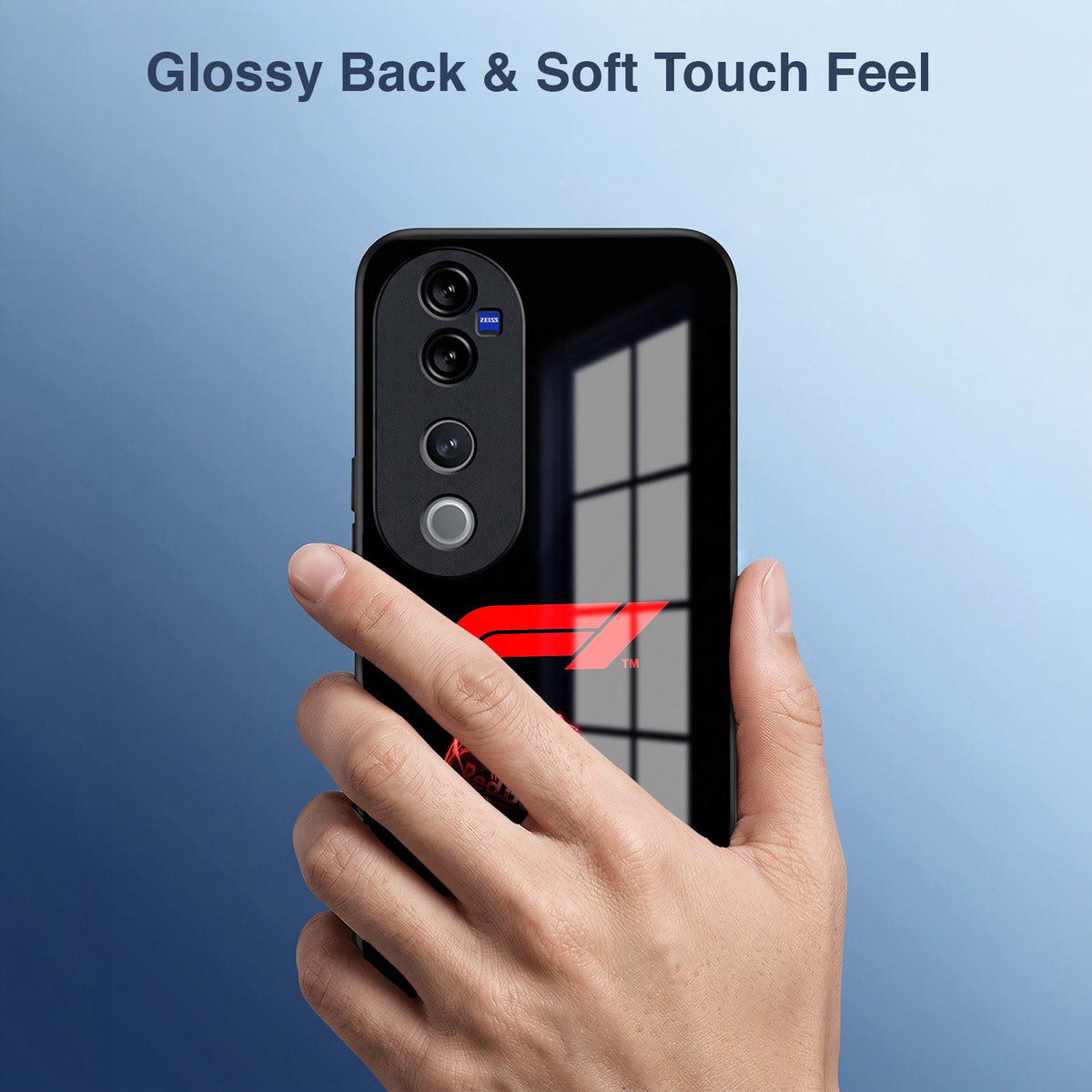 Vivo V40 Pro 5G F1 Racing Car Driver Acrylic Glass Back Case