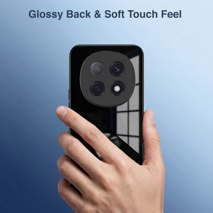 Oppo F29 Pro 5G Premium Acrylic Shockproof Glass Back Case (Dark Hacker)