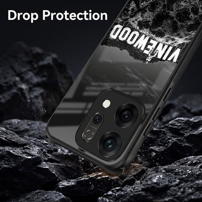Oppo Reno 14 5G Premium Acrylic Shockproof Glass Back Case (Vinewood)