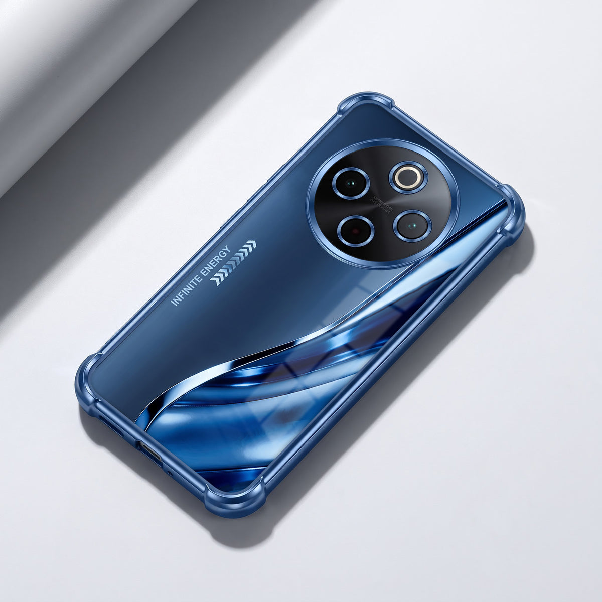 Vivo T4 5G Premium Infinity Energy Airbags Printed Back Case