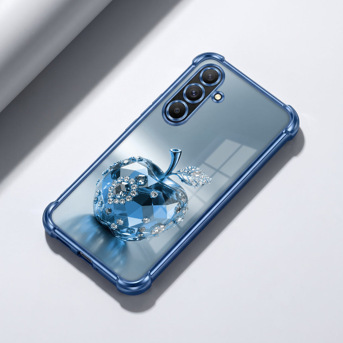 Samsung Galaxy A56 5G Blue Apple Airbags Printed Back Case