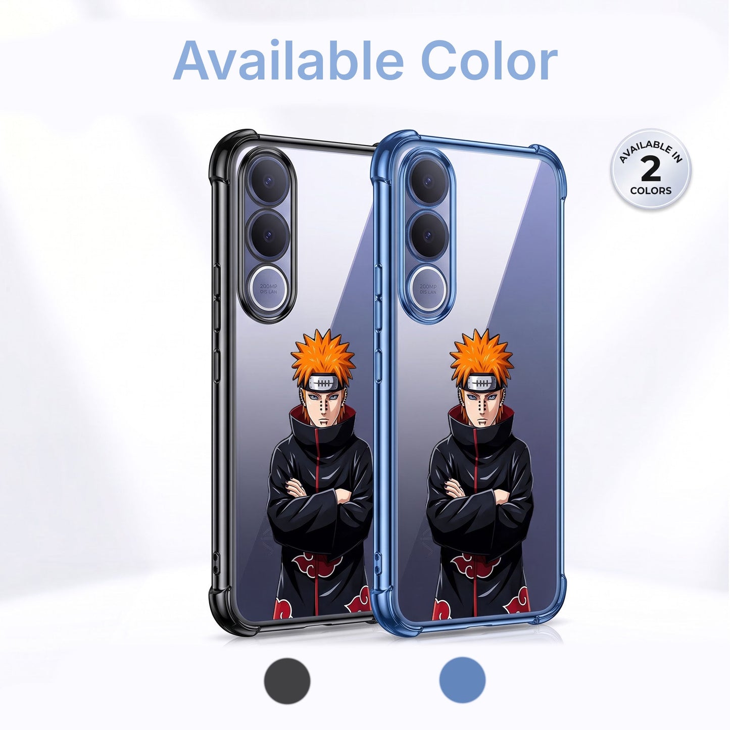 Vivo V70 FE 5G Premium 3D Spot UV Anime Sticker Shockproof Airbags Case