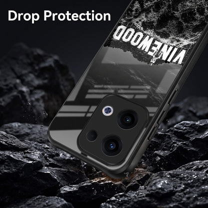 Oppo Reno 13 5G Premium Acrylic Shockproof Glass Back Case (Vinewood)