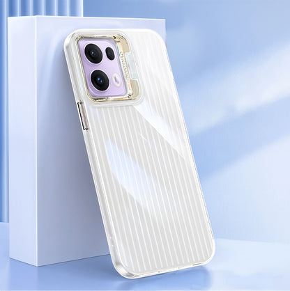 Oppo Reno13 Pro 5G Luxury Dual Layer Hybrid Camera Ring Stand Case