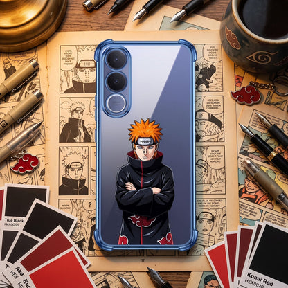Vivo V70 FE 5G Premium 3D Spot UV Anime Sticker Shockproof Airbags Case