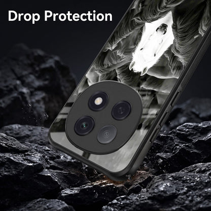 Oppo F29 Pro 5G Premium Acrylic Shockproof Glass Back Case (Mystic Stallion)
