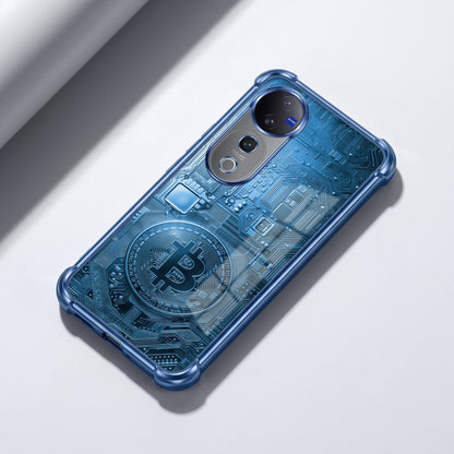 Vivo V40 Pro 5G Bitcoin Airbags Printed Back Case
