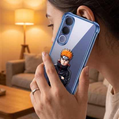 Vivo V70 FE 5G Premium 3D Spot UV Anime Sticker Shockproof Airbags Case