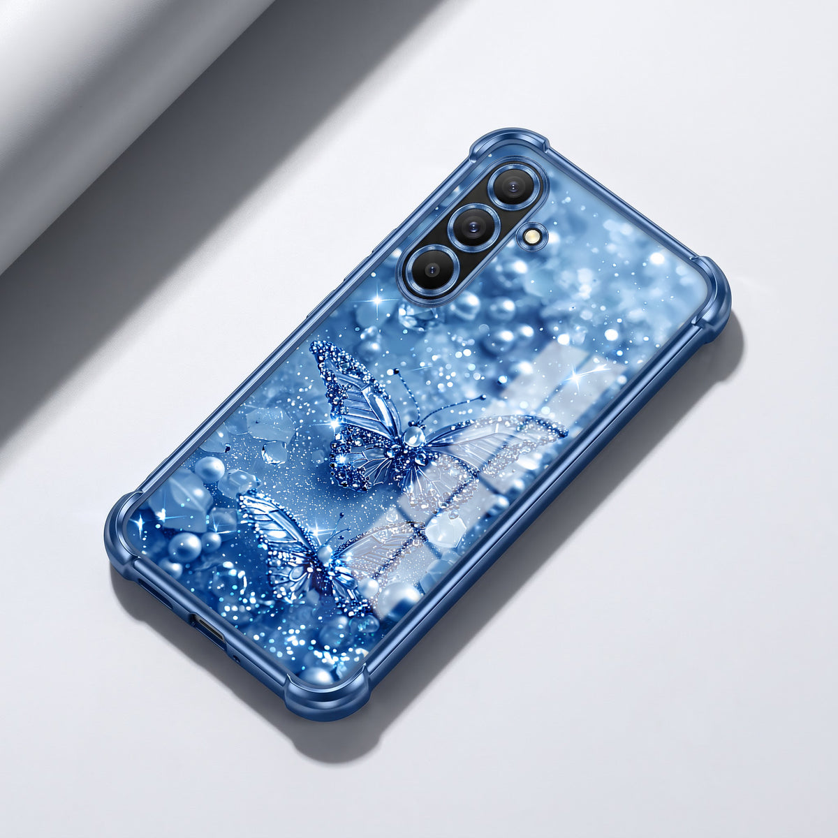 Samsung Galaxy A36 5G Butterfly Airbags Printed Back Case