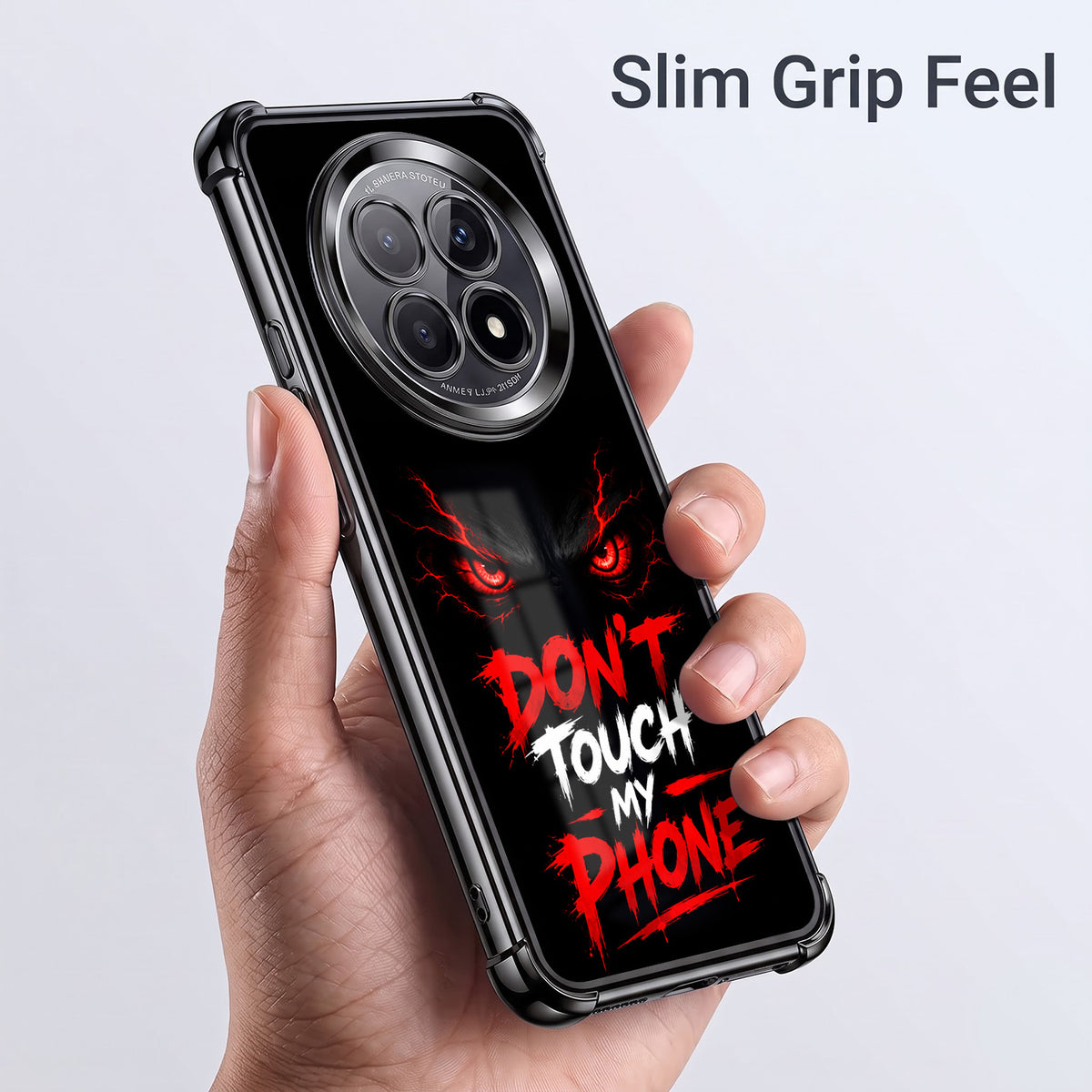 Oppo F29 5G Don't Touch My Phone Airbags Printed Back Case