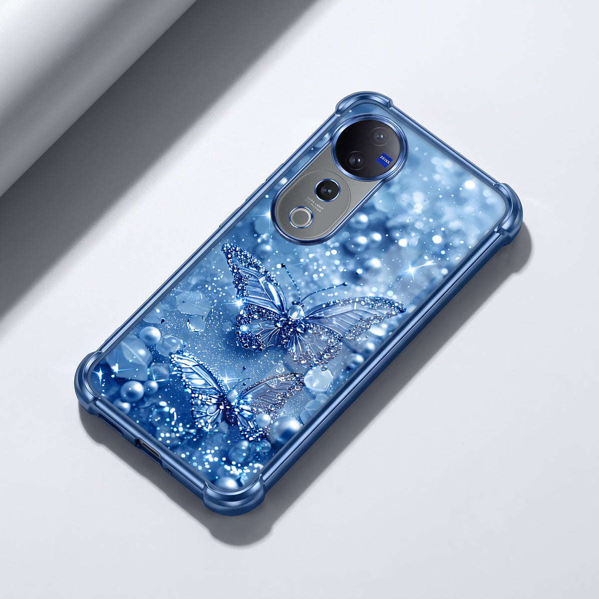 Vivo V40 Pro 5G Butterfly Airbags Printed Back Case