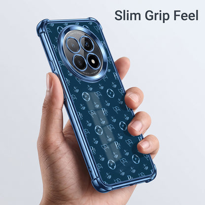 Oppo F29 5G Luxury Monogram Blue Airbags Printed Back Case