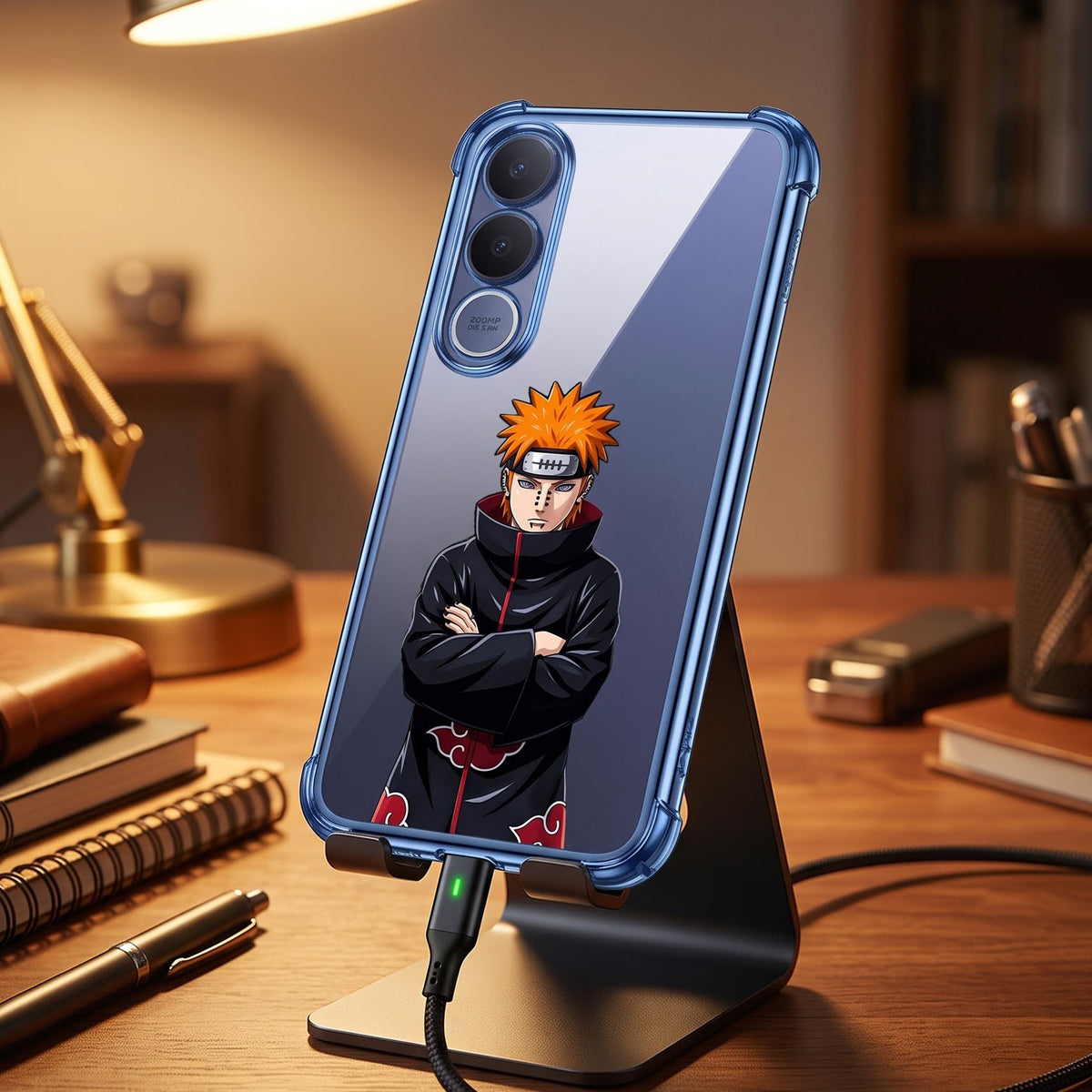 Vivo V70 FE 5G Premium 3D Spot UV Anime Sticker Shockproof Airbags Case