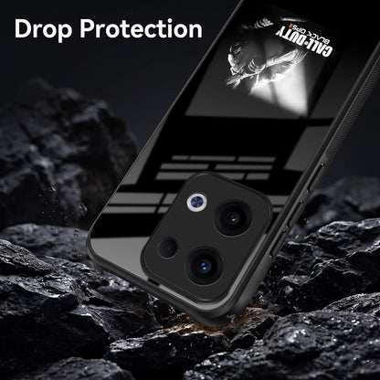 Oppo Reno 13 5G Premium Acrylic Shockproof Glass Back Case (Gamer Edition)