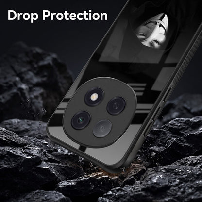Oppo F29 Pro 5G Premium Acrylic Shockproof Glass Back Case (Dark Hacker)