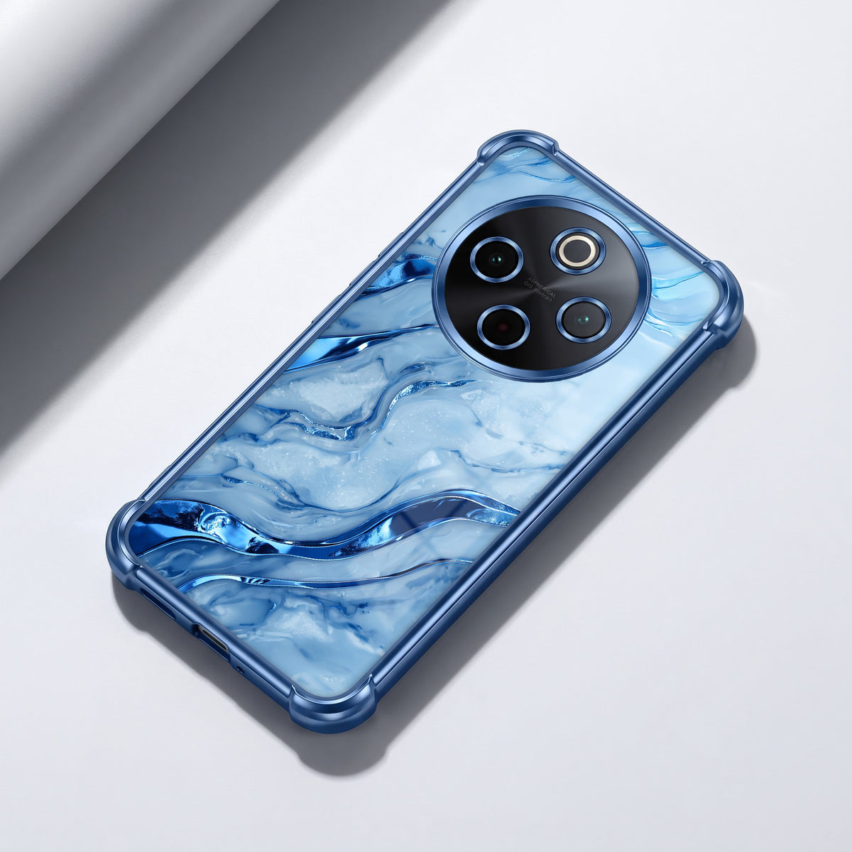 Vivo T4 5G Marvel Texture  Airbags Printed Back Case