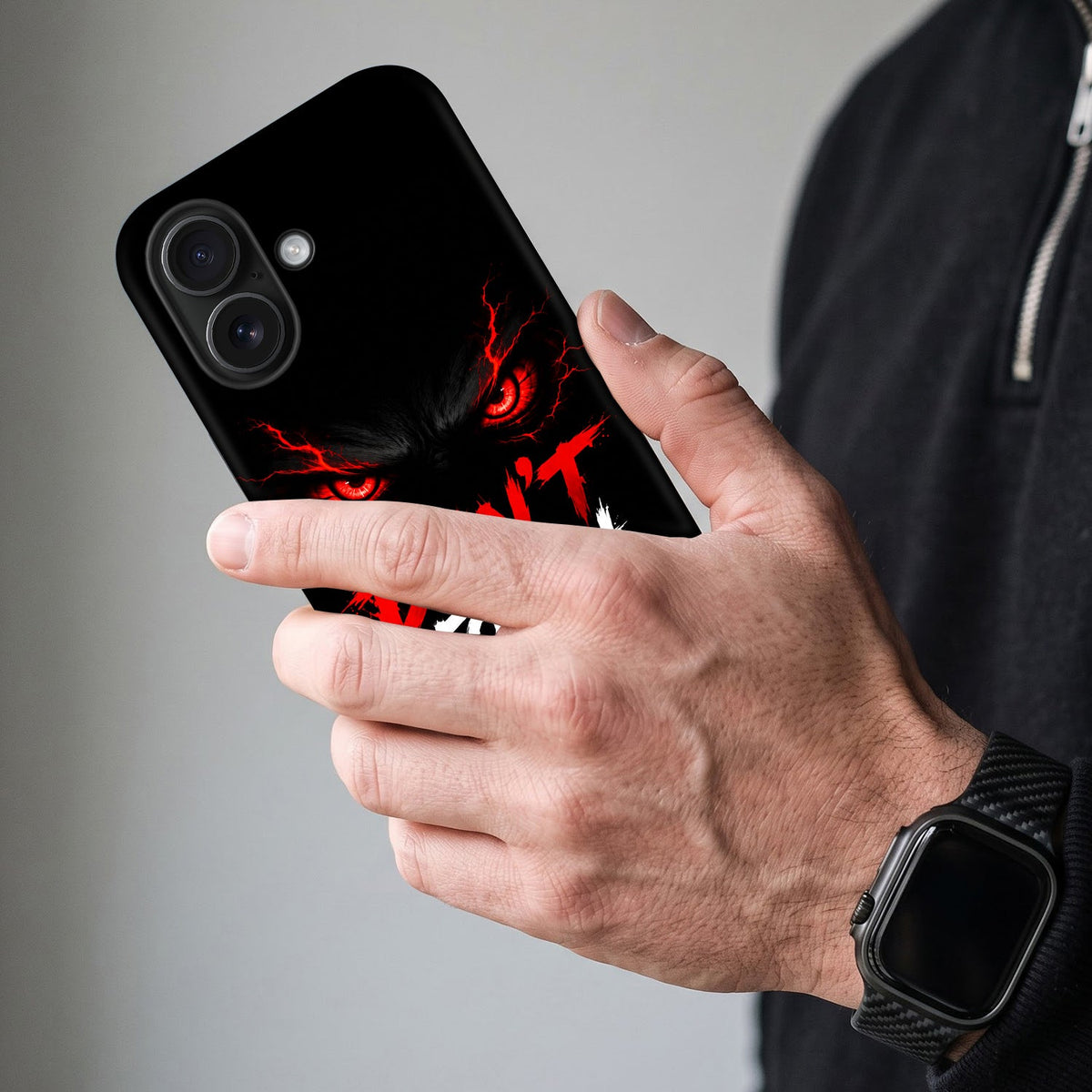 iPhone 16 5G Don't Touch My Phone Protective Case