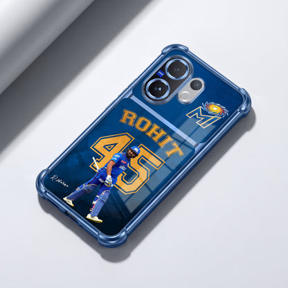 Vivo V60 5G Hitman Rohit Dual-Tone Transparent Airbags Case