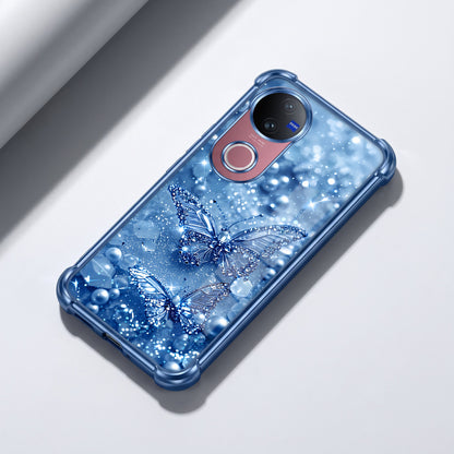 Vivo V50 5G Butterfly Airbags Printed Back Case