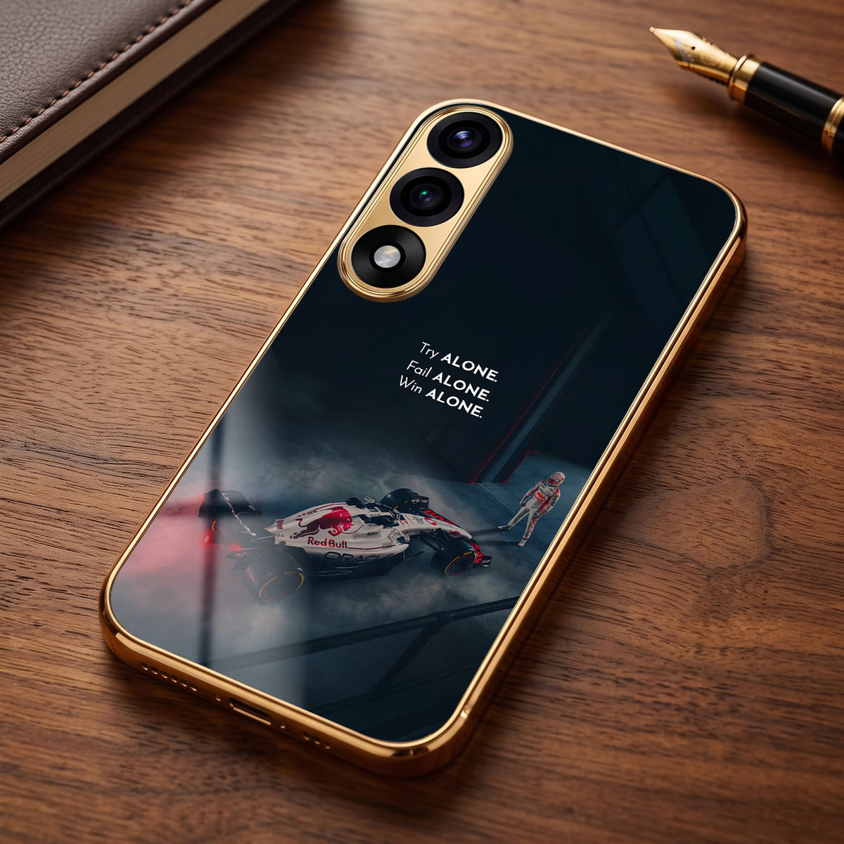 Oneplus Nord 5 5G Win Alone F1 Racing Acrylic Glass Back Case
