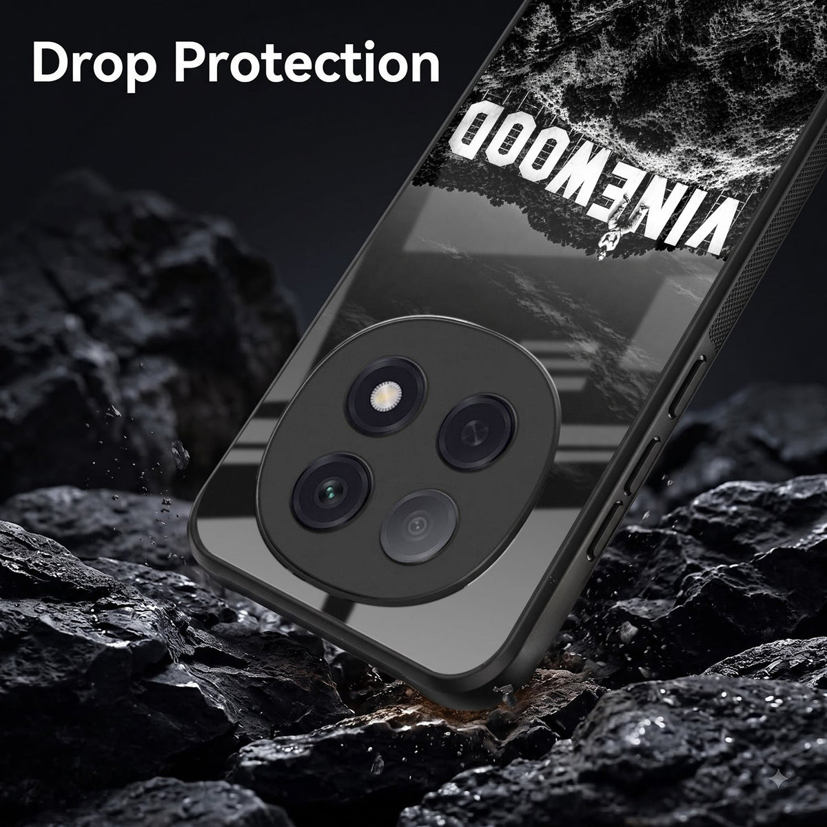 Oppo F29 Pro 5G Premium Acrylic Shockproof Glass Back Case (Vinewood)