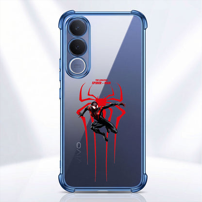 Vivo V70 FE 5G Premium 3D Spot UV Amazing Spider-Man Sticker Shockproof Airbags Case