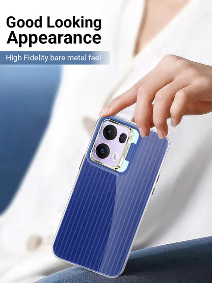 Oppo Reno13 Pro 5G Luxury Dual Layer Hybrid Camera Ring Stand Case