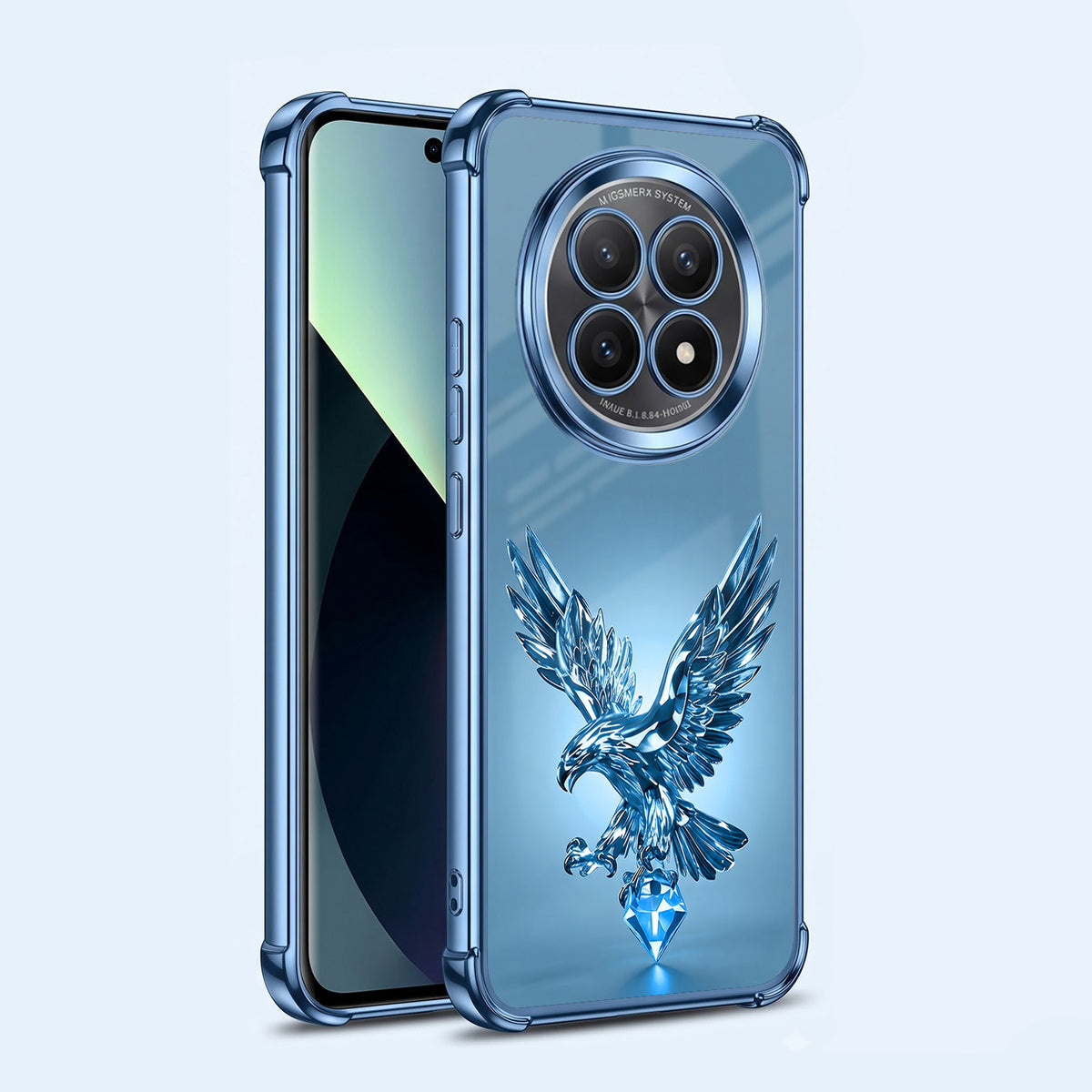 Oppo F29 5G Blue Eagle Airbags Printed Back Case