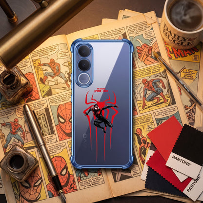 Vivo V70 FE 5G Premium 3D Spot UV Amazing Spider-Man Sticker Shockproof Airbags Case