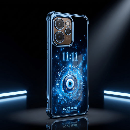 Oppo Reno 15 Pro Mini 5G Premium God’s Plan Evil Eye Airbags Printed Back Case