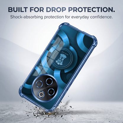 Vivo T4 5G Blue Emblem Airbags Printed Back Case