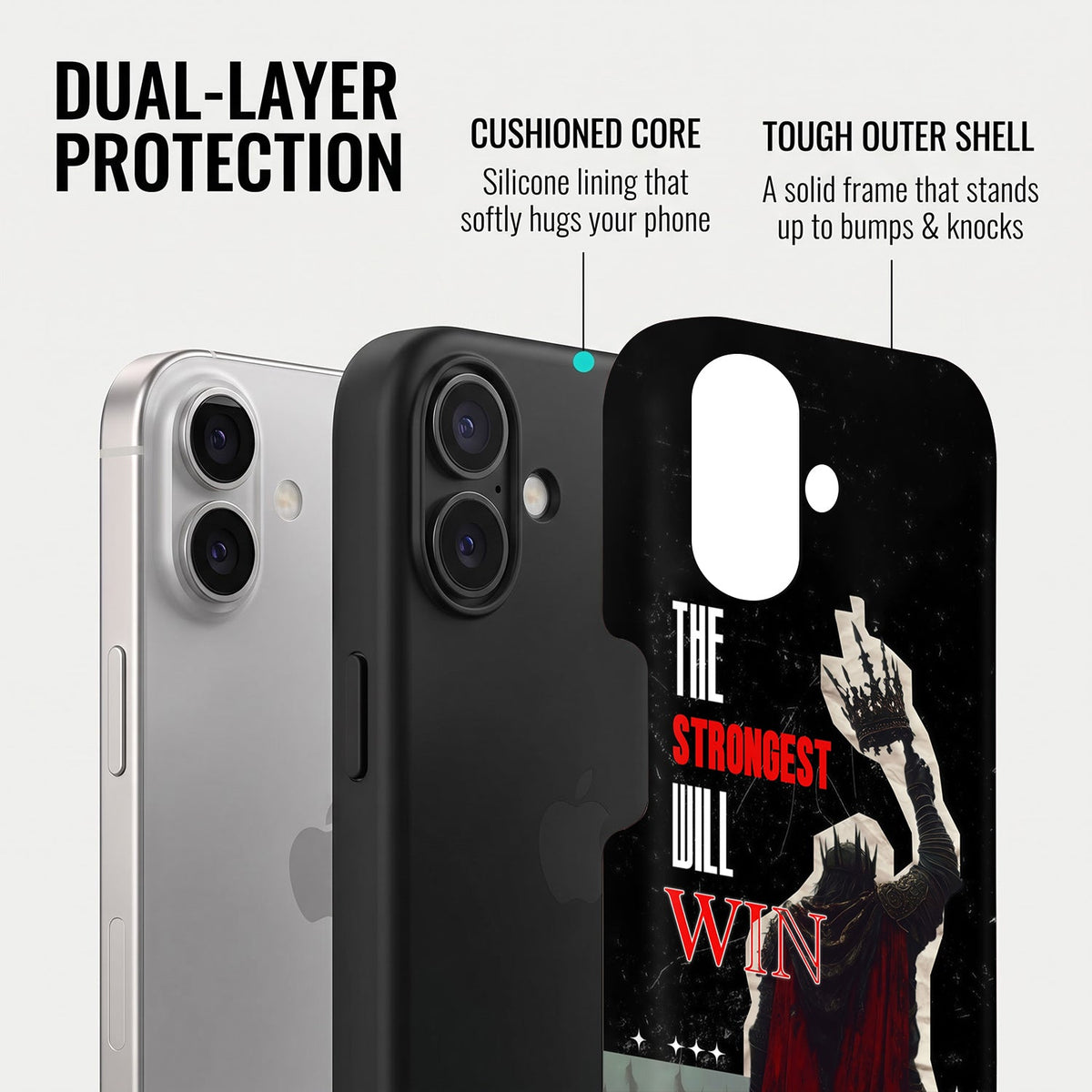 iPhone 16 5G The Strongest Will Win Protective Case