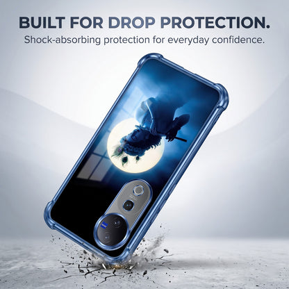 Vivo V40 Pro 5G Midnight Krishna Airbags Printed Back Case