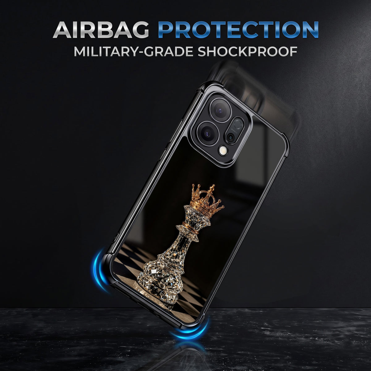 Oppo Reno 14 5G Chess King Airbags Printed Back Case