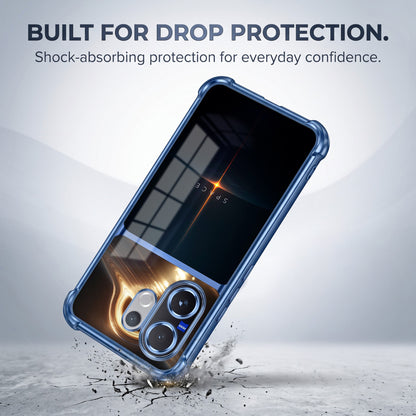 Vivo V60 5G Space Dual-Tone Transparent Airbags Case