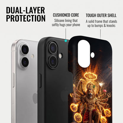 iPhone 16 5G Lord Narasimha Protective Cases