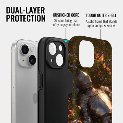 iPhone 15 5G Armored Knight Protective Case