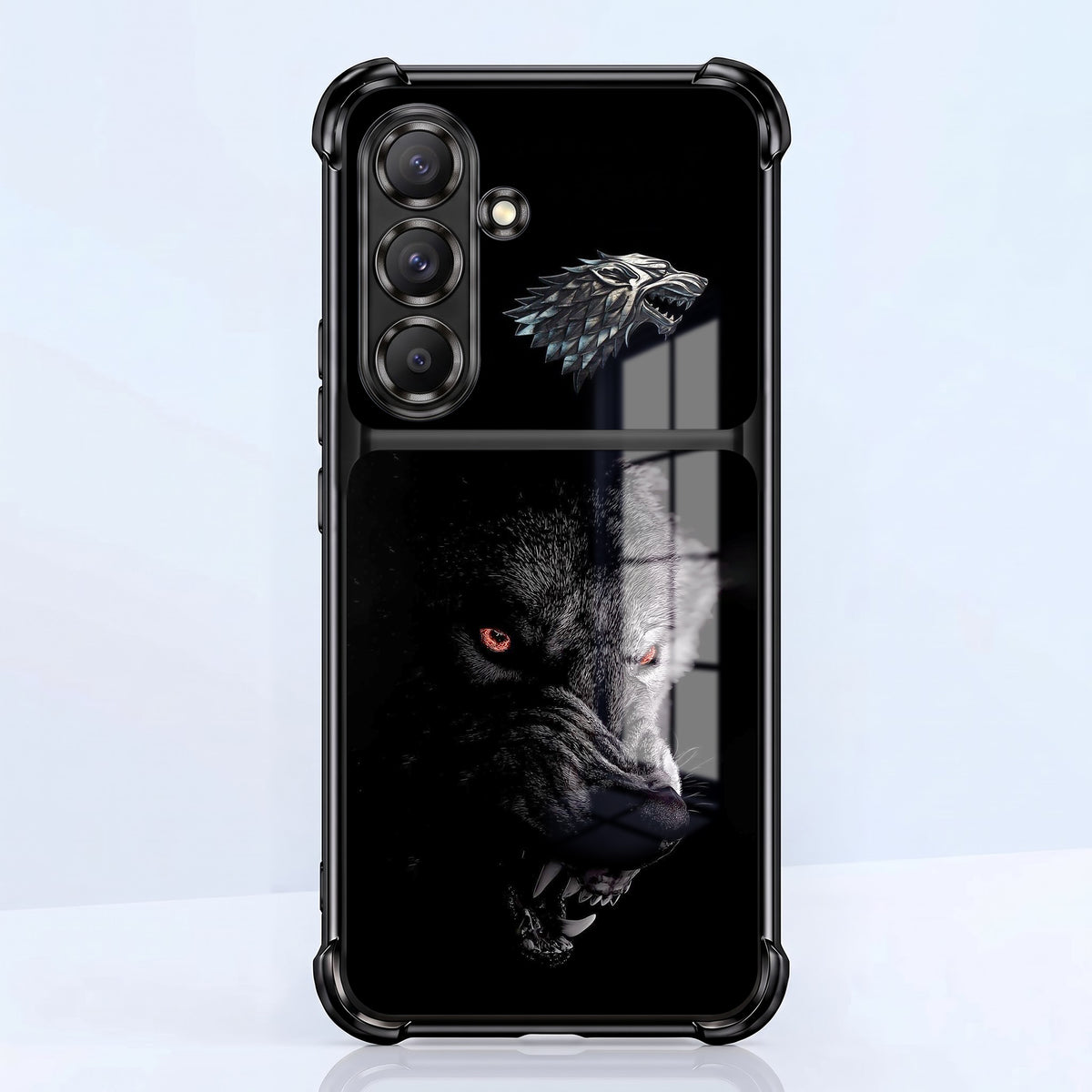 Samsung Galaxy A36 5G Alpha Wolf Dual-Tone Transparent Airbags Case