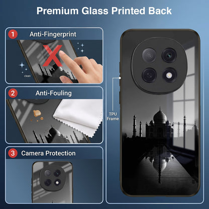 Oppo F29 Pro 5G Premium Acrylic Shockproof Glass Back Case (Taj Mahal)