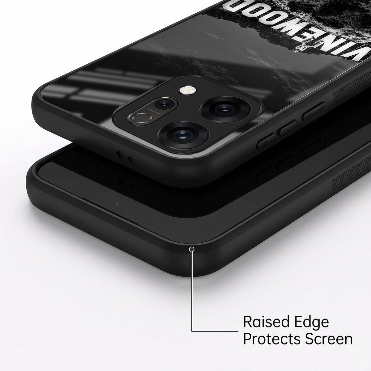 Oppo Reno 14 5G Premium Acrylic Shockproof Glass Back Case (Vinewood)
