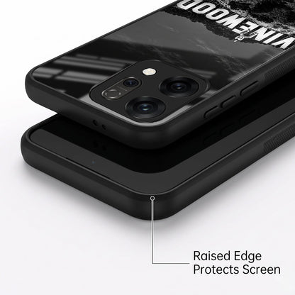 Oppo Reno 14 5G Premium Acrylic Shockproof Glass Back Case (Vinewood)